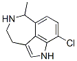 CAS#: 3889-01-8， 3,4,5,6-Tetrahydro-9-Chloro-6-Methyl-1H-Azepino(5,4,3-cd)Indole