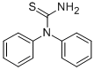 structure of CAS# 3898-08-6, 1,1-Diphenyl-2-Thiourea;1,1-Diphenyl-Thiourea;Bas 00367353;Ai3-24939