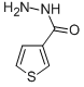 structure of CAS# 39001-23-5, 3-Thiophenecarboxylic Acid Hydrazide;THIOPHENE-3-CARBOXYLIC ACID HYDRAZIDE;3-THIOPHENECARBOXYLIC ACID HYDRAZIDE