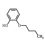 结构式 CAS# 39075-90-6, 2-丁氧基苯酚