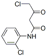 structure of CAS# 39082-01-4, 4-Chloro-N-(2-Chlorophenyl)-3-Oxobutanamide;4-Chloro-N-(2-Chlorophenyl)-3-Oxo-Butanamide;4-Chloro-N-(2-Chlorophenyl)-3-Keto-Butyramide;2',4-Dichloroacetoacetanilide