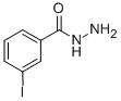 structure of CAS# 39115-94-1, 3-Iodobenzhydrazide;3-IODO-BENZOIC ACID HYDRAZIDE;3-IODOBENZHYDRAZIDE