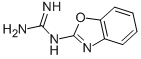structure of CAS# 39123-82-5, N-Benzooxazol-2-Yl-Guanidine;Sdccgmls-0064729.P001;N-1,3-Benzoxazol-2-Ylguanidine;Bas 00129158