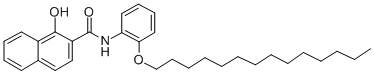 CAS#: 39163-92-3， 1-Hydroxy-N-(2-Tetradecyloxyphenyl)-2-Naphthalenecarboxamide
