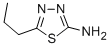 structure of CAS# 39223-04-6, 5-Propyl-[1,3,4]Thiadiazol-2-Ylamine;(5-Propyl-1,3,4-Thiadiazol-2-Yl)Amine;Oprea1_080936;Zinc00127802