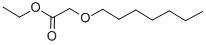 structure of CAS# 3938-81-6, Ethyl n-Heptyloxyacetate;2-Heptoxyacetic Acid Ethyl Ester;Ethyl 2-Heptoxyethanoate