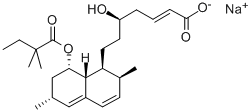 CAS#: 393825-04-2， 2,3-Dehydrosimvastatin Acid Sodium Salt