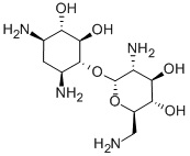 structure of CAS# 3947-65-7, (1'R,3'S,3S,5R,6R)-5-Amino-2-Aminomethyl-6-(4,6-Diamino-2,3-Dihydroxy-Cyclohexyloxy)-Tetrahydro-Pyran-3,4-Diol;(2R,3S,4R,5R,6R)-5-Amino-2-(Aminomethyl)-6-[(1R,2R,3S,4R,6S)-4,6-Diamino-2,3-Dihydroxy-Cyclohexoxy]Tetrahydropyran-3,4-Diol;(2R,3S,4R,5R,6R)-5-Amino-2-(Aminomethyl)-6-[(1R,2R,3S,4R,6S)-4,6-Diamino-2,3-Dihydroxycyclohexoxy]Tetrahydropyran-3,4-Diol;(2R,3S,4R,5R,6R)-5-Amino-2-(Aminomethyl)-6-[(1R,2R,3S,4R,6S)-4,6-Diamino-2,3-Dihydroxy-Cyclohexyl]Oxy-Oxane-3,4-Diol