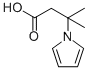 structure of CAS# 395090-68-3, 3-Methyl-3-(1H-Pyrrol-1-Yl)Butanoicacid