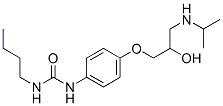 CAS#: 39617-74-8， N-Butyl-N'-[4-[2-Hydroxy-3-(1-Methylethylamino)Propoxy]Phenyl]Urea