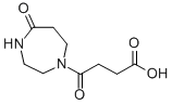 structure of CAS# 397244-77-8, 4-Oxo-4-(5-Oxo-1,4-Diazepan-1-Yl)Butanoicacid