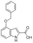structure of CAS# 39731-09-4, 4-Benzyloxyindole-2-Carboxylic Acid;4-(BENZYLOXY)-1H-INDOLE-2-CARBOXYLIC ACID;4-BENZYLOXYINDOLE-2-CARBOXYLIC ACID