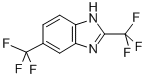 结构式 CAS# 399-69-9, 2,6-二(三氟甲基)-1H-苯并咪唑