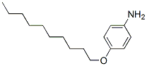 structure of CAS# 39905-47-0, 4-Decyloxyaniline;(4-Decoxyphenyl)Amine;M & B 2655;P-(Decyloxy)Aniline