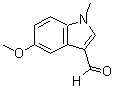 structure of CAS# 39974-94-2, 5-Methoxy-1-Methylindole-3-Carboxaldehyde;5-METHOXY-1-METHYL-1H-INDOLE-3-CARBALDEHYDE;5-METHOXY-1-METHYLINDOLE-3-CARBOXALDEHYDE;3-Formyl-5-Methoxy-1-Methylindole