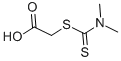 structure of CAS# 4007-01-6, S-(N,N-Dimethylthiocarbamoyl)Thioglycolic Acid;2-[(Dimethylamino-Thioxomethyl)Thio]Acetic Acid;2-(Dimethylthiocarbamoylthio)Acetic Acid;2-(Dimethylcarbamothioylsulfanyl)Ethanoic Acid