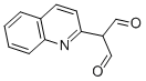 structure of CAS# 40070-84-6, 2-(2-Quinolyl)Malondialdehyde;2-Quinolinylmalonaldehyde(SALTDATA: FREE);(Quinolin-2-Yl)Propane-1,3-Dial;2-Quinaldylmalondialdehyde,95%