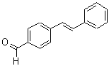结构式 CAS# 40200-69-9, 4-甲酰基-反式-二苯乙烯