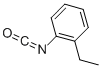 structure of CAS# 40411-25-4, 2-Ethylphenyl Isocyanate;1-Ethyl-2-Isocyanato-Benzene;2-Ethylphenyl Isocyanate;O-Ethylphenyl Isocyanate