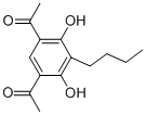 CAS#: 40449-66-9， 1-(5-Acetyl-3-Butyl-2,4-Dihydroxyphenyl)Ethan-1-One