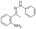 结构式 CAS# 40754-13-0, 2'-氨基苯乙酮苯基腙