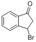 structure of CAS# 40774-41-2, 3-Bromo-1-Indanone;1H-Inden-1-One, 3-Bromo-2,3-Dihydro-;3-Bromo-1-Indanone;3-Bromoindan-1-One