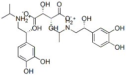 CAS#: 40915-50-2， Bis[(R)-(Isopropyl)(beta,3,4-Trihydroxyphenethyl)Ammonium] [R-(R*,R*)]-Tartrate