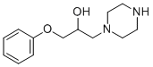 CAS#: 40944-05-6， 1-Phenoxy-3-Piperazinopropan-2-Ol