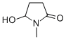 structure of CAS# 41194-00-7, 5-Hydroxy-1-Methyl-2-Pyrrolidone;5-Hydroxy-N-Methyl-2-Pyrrolidone*Ethyl Ether;5-Hydroxy-N-Methyl-2-Pyrrolidinone;5-Hydroxy-1-Methylpyrrolidin-2-One
