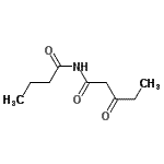 CAS 登录号：412341-49-2， N-丁酰基-3-氧代戊酰胺
