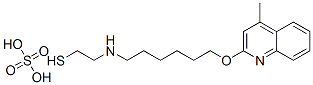 CAS#: 41287-40-5， 2-[6-(4-Methyl-2-Quinolyloxy)Hexyl]Aminoethanethiol Sulfate