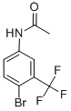 structure of CAS# 41513-05-7, 4-Bromo-3-(Trifluoromethyl)Acetanilide;N-[4-Bromo-3-(Trifluoromethyl)Phenyl]Ethanamide;Zinc00074572;Maybridge4_003018