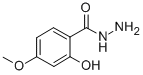 structure of CAS# 41697-08-9, 2-Hydroxy-4-Methoxybenzenecarbohydrazide;2-Hydroxy-4-Methoxy-Benzohydrazide;Zinc03883518;2-Hydroxy-4-Methoxybenzoic Acid Hydrazide