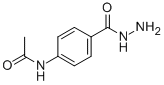 结构式 CAS# 41764-73-2, 4-(乙酰氨基)-苯甲酰肼