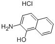 structure of CAS# 41772-23-0, 2-Amino-1-Naphthol Hydrochloride;(1-Hydroxy-2-Naphthyl)Ammonium Chloride;1-Hydroxy-2-Naphthylamine;1-Hydroxy-2-Naphthylammonium Chloride