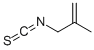 structure of CAS# 41834-90-6, Methallyl Isothiocyanate;3-Isothiocyanato-2-Methyl-Prop-1-Ene;2-Methylprop-2-Enylimino-Thioxo-Methane;Nsc168444