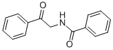 structure of CAS# 4190-14-1, N-(2-Oxo-2-Phenylethyl)Benzamide;N-(2-Oxo-2-Phenyl-Ethyl)Benzamide;N-(2-Keto-2-Phenyl-Ethyl)Benzamide;St5443683