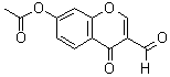 structure of CAS# 42059-49-4, 3-Formyl-4-Oxo-4H-Chromen-7-Yl Acetate;3-formyl-4-oxochromen-7-yl acetate;7-ACETOXY-3-FORMYLCHROMONE;AJ-291/34003002
