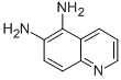 结构式 CAS# 42143-23-7, 喹啉-5,6-二胺