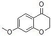 structure of CAS# 42327-52-6, 2,3-Dihydro-7-Methoxy-4H-1-Benzopyran-4-One;4H-1-BENZOPYRAN-4-ONE, 2,3-DIHYDRO-7-METHOXY-;6-Methoxy-3,4-Dihydro-2H-1-Benzopyran-4-One;7-Methoxychroman-4-One