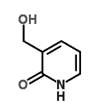 结构式 CAS# 42463-41-2, 3-(羟基甲基)-2(1H)-吡啶酮