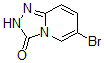 structure of CAS# 425702-91-6, 6-Bromo-1,2,4-Triazolo[4,3-a]Pyridin-3(2H)-One;6-BROMO-1,2,4-TRIAZOLO[4,3-A]PYRIDIN-3(2H)-ONE