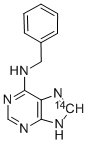 CAS#: 4261-06-7， 6-Benzylaminopurine-8-14C