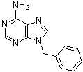 结构式 CAS# 4261-14-7, 9-苄基腺嘌呤
