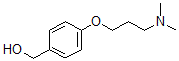 结构式 CAS# 426831-08-5, 4-[3-(二甲基氨基)丙氧基]-苯甲醇