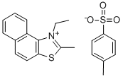 structure of CAS# 42952-29-4, 1-Ethyl-2-Methylnaphtho[1,2-d]Thiazolium p-Toluenesulfonate;1-Ethyl-2-Methyl-Benzo[E][1,3]Benzothiazol-1-Ium;4-Methylbenzenesulfonate;Naphtho(1,2-D)Thiazolium, 1-Ethyl-2-Methyl-, Salt With 4-Methylbenzenesulfonic Acid (1:1);1-Ethyl-2-Methylnaphtho(1,2-D)Thiazolium 4-Methylbenzene Sulfonate