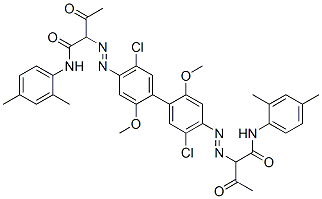 CAS#: 43035-67-2， 2,2'-[(5,5'-Dichloro-2,2'-Dimethoxy[1,1'-Biphenyl]-4,4'-Diyl)Bis(Azo)]Bis[N-(2,4-Dimethylphenyl)-3-Oxobutanamide]