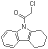 结构式 CAS# 43170-54-3, 2-氯-1-(1,2,3,4-四氢-9H-咔唑-9-基)乙酮