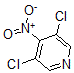 结构式 CAS# 433294-98-5, 3,5-二氯-4-硝基-吡啶