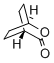 structure of CAS# 4350-84-9, 2-Oxabicyclo[2.2.2]Octan-3-One;2-Oxabicyclo(2.2.2)Octan-3-One;2-Oxabicyclo[2.2.2]Octan-3-One
